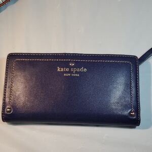 Kate Spade Navy Blue Wallet
